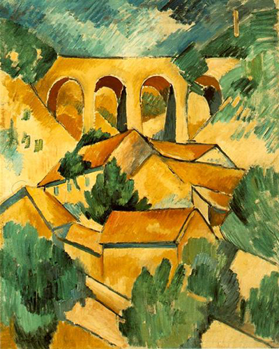 Viaduct at L'Estaque Georges Braque